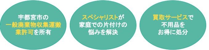 不用品回収 宇都宮